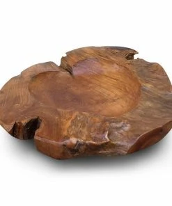 The Birdhouse Chick Home & Garden Accents Natural Teak Root Bowls- 2 Sizes