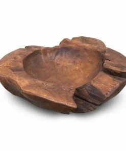 The Birdhouse Chick Home & Garden Accents Natural Teak Root Bowls- 2 Sizes