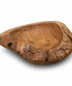 The Birdhouse Chick Home & Garden Accents Natural Teak Root Bowls- 2 Sizes